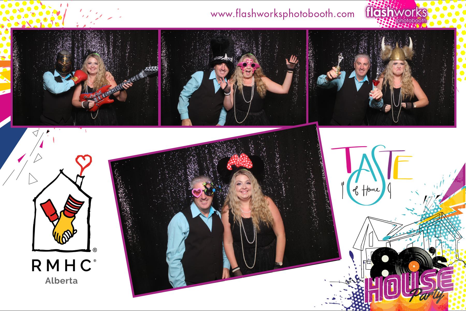 RMHC Alberta - Taste of Home Gala - 80s House Party | View more photos from the event at gallery.flashworksphotobooth.com/u/FlashworksPhotoboothInc/RMHC-Alberta-Taste-of-Home-Gala-80s-House-Party